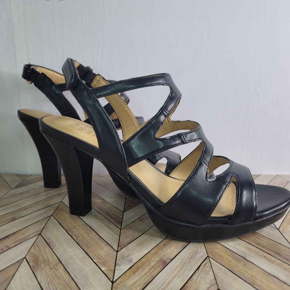 Size 8M Dianna Style Strappy Slip-back Heel Open Toe